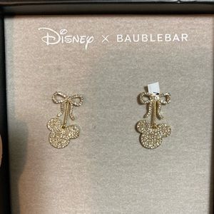 Disney x BaubleBar Mickey Earrings NEW!